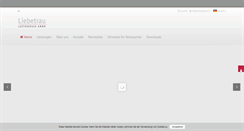 Desktop Screenshot of liebetrau-listservice.de