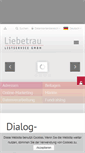 Mobile Screenshot of liebetrau-listservice.de